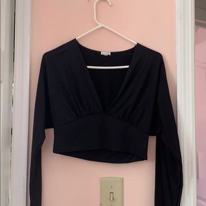 Garage Spandex V-Neck Shirt